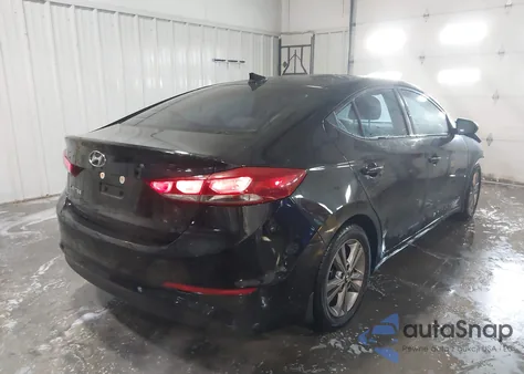 2018 Hyundai Elantra Sel z USA, uszkodzony, nr VIN 5NPD84LF3JH242786